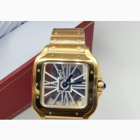 Gold Color Cartier Chain Watch
