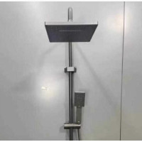 Luxury Black Shower Mixer With Temperature Control