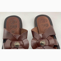 Italian Sergio Rossi Men#039;s Leather Slippers
