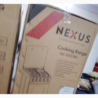 Nexus Gas Cooker 3+1 Nx-5055bc - Brand New Silver Handle