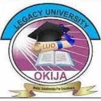 Legacy University, Okija Anambra State 2025/2026 Session Admission forms are on sales