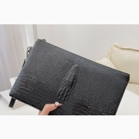 Exquisite Croc Skin Men#039;s Clutch Purse - Wholesale Price