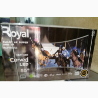 Royal 55 Curved Smart 4K Super UHD TV - Brand New