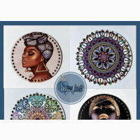 Printed Wooden Bag Board Knitting Crochet Accessories
