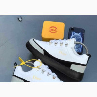 Unisex Dior Sneakers - White and Black - Sizes 41-46