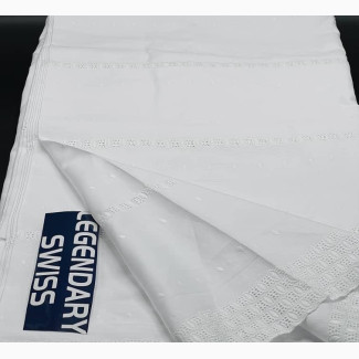 Swiss Cotton Pk Lace - Classic and Unique Design