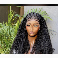 Classy Braided Wig - Human Hair