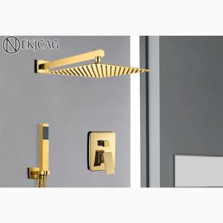 Gold Colour Conduit Shower