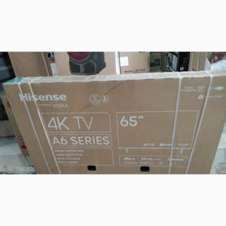 Hisense 65 Inches Smart UHD TV + Free Wall Bracket 65A6H