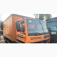 Mercedes Truck 814 Orange Colour