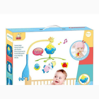 Brand New Babygo Rotating Moon Musical Rattle Cot for Sale