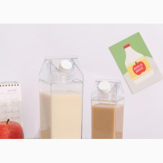 Clear Acrylic Storage Bottle
