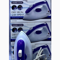 Crown Star Dry Iron With Spray - Brand New Irons