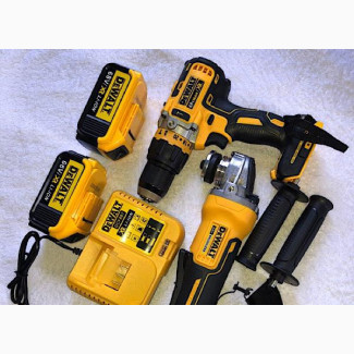 Cordless Impact Driver And Angle Grinder -2-in-1 Combo