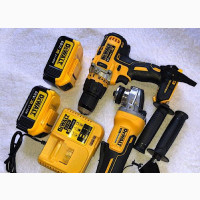 Cordless Impact Driver And Angle Grinder -2-in-1 Combo