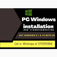 PC Desktop Windows Installation Troubleshooting