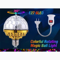 Ball Color Stage Rotating LED Bulb
