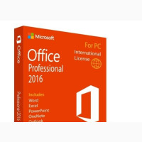Microsoft Office Pro Plus 2016 Genuine License Key (1 User)