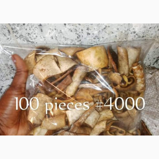 25 Bags of Ponmo Available, Also Available in Pieces, with Crayfish