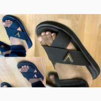 Nike Multicolor Leather Slippers