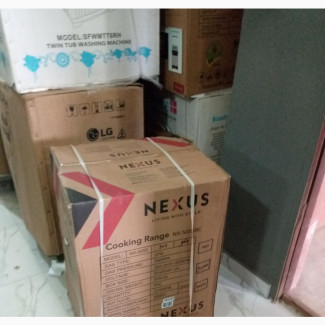 Brand New Nexus Nx-5055bc 4 Burner Gas Cooker - Black