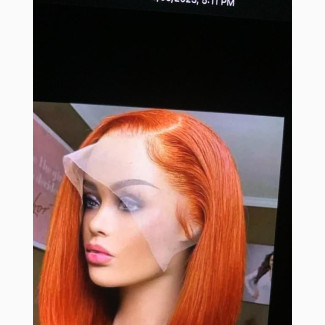 100% Human Hair Full Frontal Wig