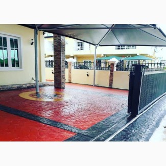 Concrete St Floor Design, Polish, Sealer, Release Agent, Color H