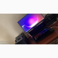 Powerful Gaming Setup: Egpu Box With EVGA Geoforce RTX 3090 and Monitor