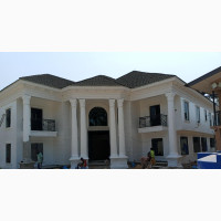 Capital and Pillar, Window Hood and Corbels for Parapet