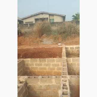 One Plot of Land With Foundation