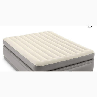 Intex Queen Comfort Elevated Airbed W/Fibre-Tech BIP