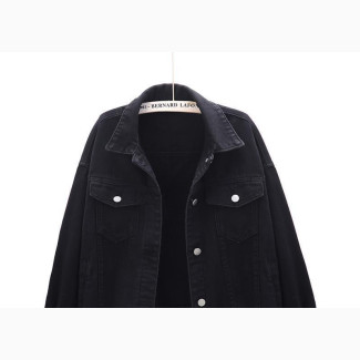 Black Denim Jacket - Stylish and Versatile