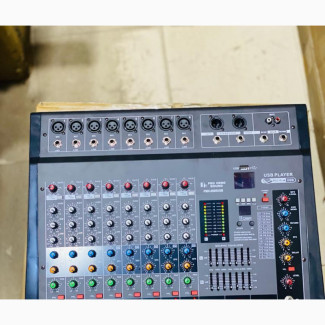 8 Channels Powered Mixer With Transformer