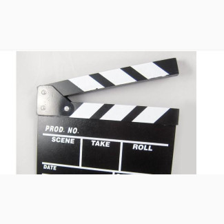 Movie Slate Board Clapper Board