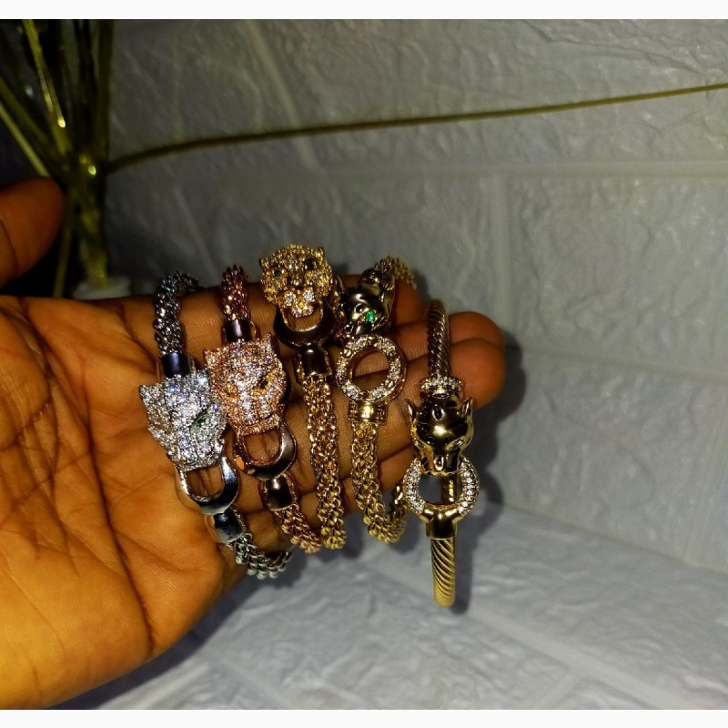 Фото 1/1. Stainless Steel Non Tarnish Bracelets - Unisex