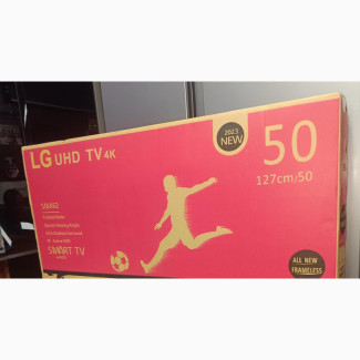 Brand New LG 50Inch Smart Uhd Tv(Frameless, Netflix) TV