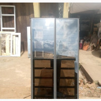 Gray Curtain Wall Casement Window