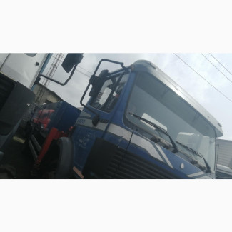 1420 Mercedes Benz Truck With 6 Tons Hiab Cranes 6 Tyres