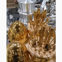 Mood Egg Stainless Steel Golden Cutlery Set - Brand New