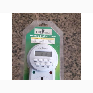 CICP+ Power Plus Weekly Digital Timer for Home Appliances