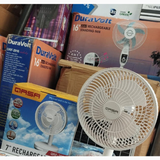 Portable Rechargable Fan With LED