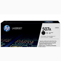 HP 507A Black Original Laserjet Toner Cartridge, CE400A