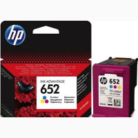HP 652 Tri-Color Original Ink Advantage Cartridge F6V24AE