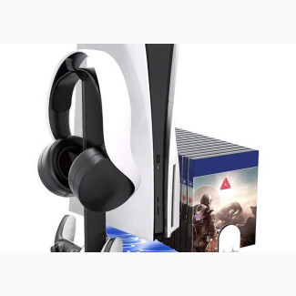PS5 Cooling Stand - All-In-One Console Organizer