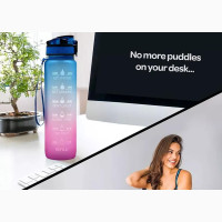 Aesthetic Sticker Water Bottle