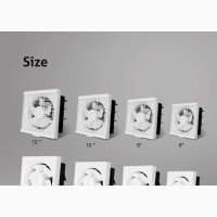 Different Sizes of Extractor Fans