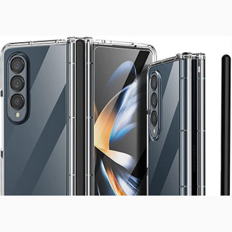 Galaxy Z Fold 4 Case Original Built-In Screen Protector Wit