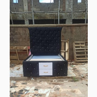 6 by 41⁄2 Luxury Bedstand With Two Drawers