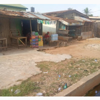 Half Plot of Land for Sale in Akute - Close to Akute Bus Stop