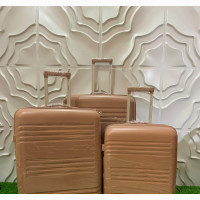 Rose Gold Rubber Luggage Box